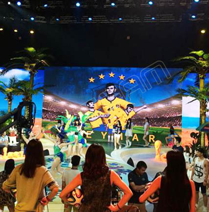 CCTV5�ݳ���LED������Vetris��Ŀ