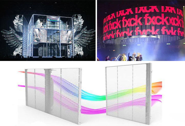 ����ķ���͸��LED��ʾ����������Ʒչʾ