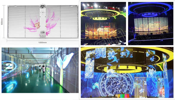 ����ķ��� ͸��LED��ʾ����Ʒ������չʾ