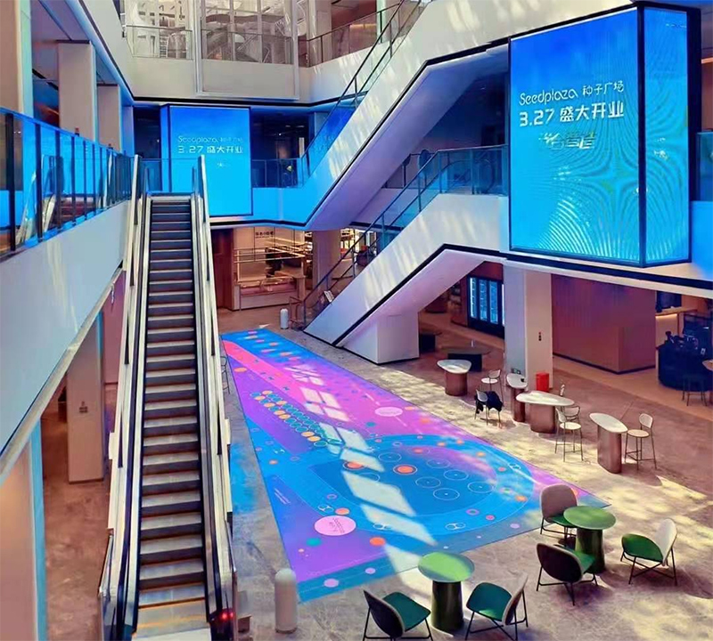 �����������ӹ㳡LED͸������Ŀ