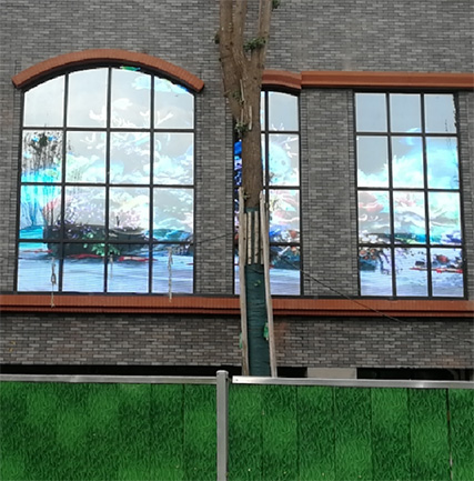 �Ĵ���ѧ������У��LED͸����ʾ����Ŀ